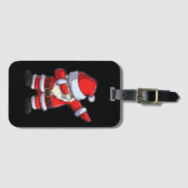 Etiqueta De Bagagem Santa Claus Salute