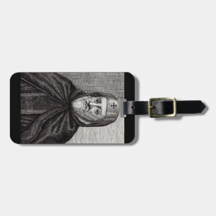 Etiqueta De Bagagem Santo Ephrem, teólogo cristão sírio