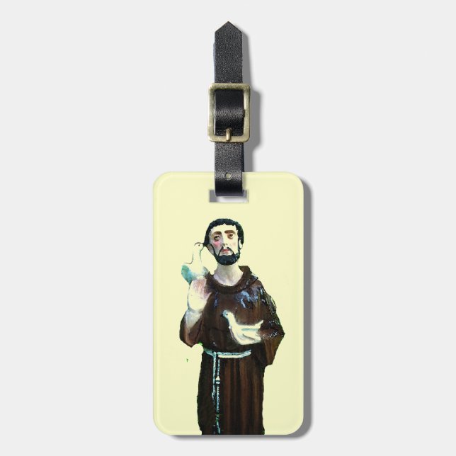 Etiqueta De Bagagem Santo Francis (Frente Vertical)
