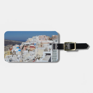 Etiqueta De Bagagem Santorini, Grécia