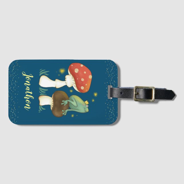 Etiqueta De Bagagem Sapo Firefly Prince Personalizado (Frente Horizontal)