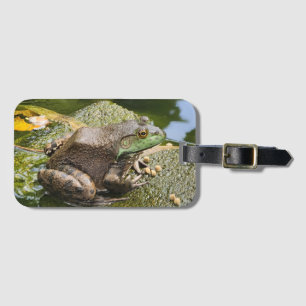 Etiqueta De Bagagem Sapo - Velho Coaxador
