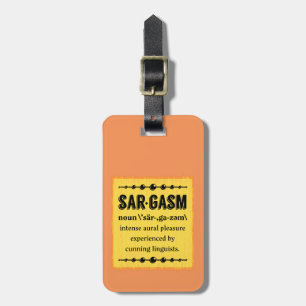 Etiqueta De Bagagem Sargasmo