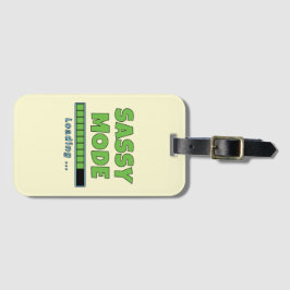 Etiqueta De Bagagem Sassy Mode Loading …