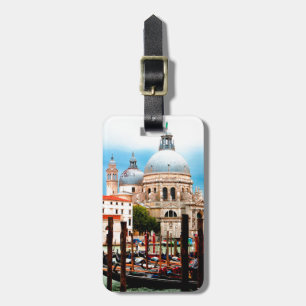 Etiqueta De Bagagem Saudação do della de Santa Maria