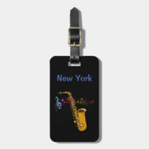 Saxofone Jazz em Nova York