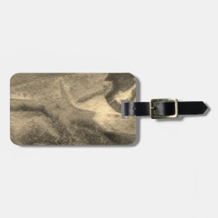 Etiqueta De Bagagem Sci-Fi - mundos do planeta alienígena fantasia