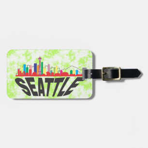 Etiqueta De Bagagem Seattle