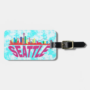 Etiqueta De Bagagem Seattle