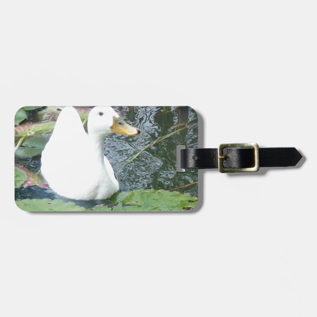 Etiqueta De Bagagem Seja feliz Duque (Frente Horizontal)