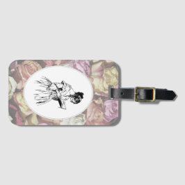 Etiqueta De Bagagem Senhora Leitura do Victorian