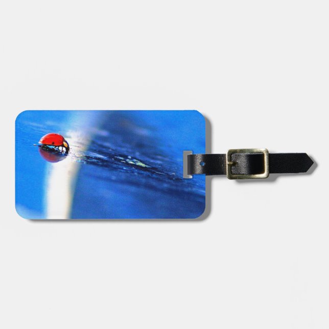 Etiqueta De Bagagem Senhora Pequena (Frente Horizontal)