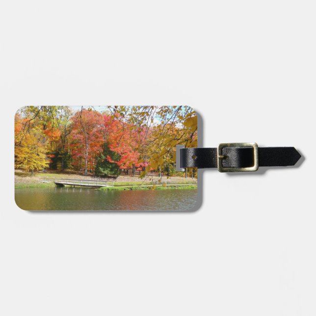 Etiqueta De Bagagem Sete Primaveras Call Bridge III Autumn Landscape (Frente Horizontal)