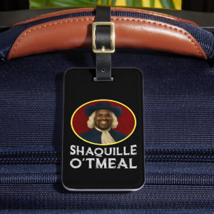 Etiqueta De Bagagem Shaquille Oatlight Engraçado Meme