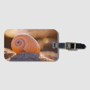 Etiqueta De Bagagem Shell Bokeh Greece
