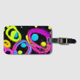 Etiqueta De Bagagem shiny Abstract art