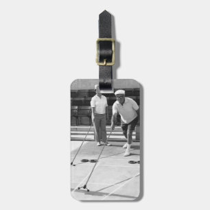 Etiqueta De Bagagem Shuffleboard