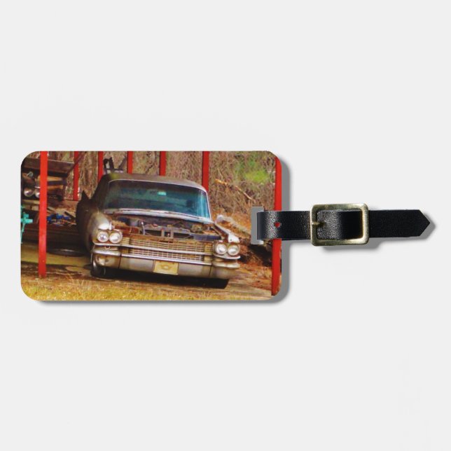 Etiqueta De Bagagem Silver 1963 Sadan Deville (Frente Horizontal)