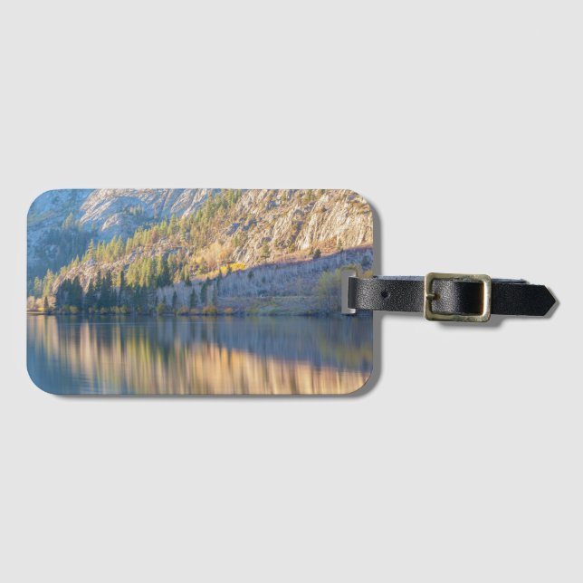 Etiqueta De Bagagem Silver Lake Autumn Reflection (Frente Horizontal)