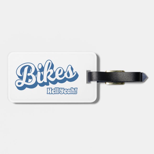 Etiqueta De Bagagem Sim! (Traseira Horizontal)