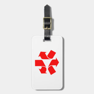 Etiqueta De Bagagem Símbolo de desreciclagem