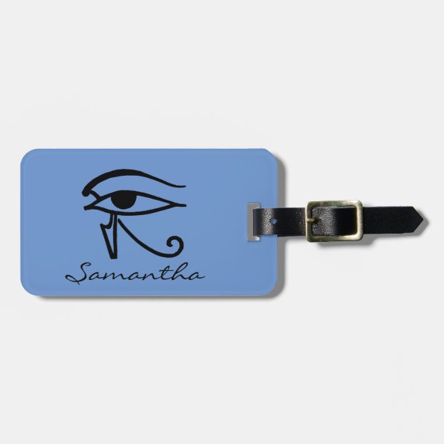 Etiqueta De Bagagem Símbolo egípcio: Utchat (Frente Horizontal)