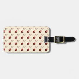 Etiqueta De Bagagem Simple Abstract Luggage Tag