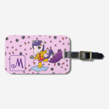 Simples e Bonito Unicórnio Rosa Personalizado