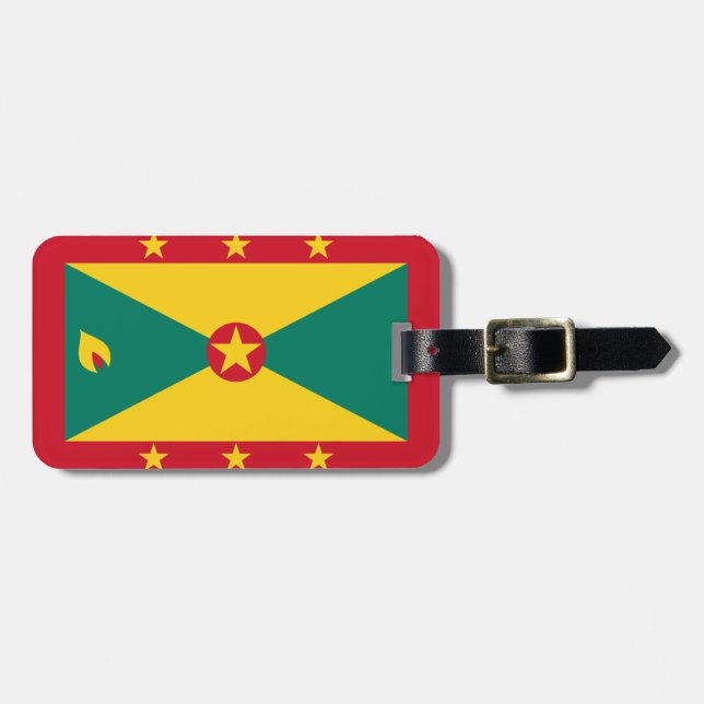 Etiqueta De Bagagem Sinalizador de Grenada Easy ID Pessoal (Frente Horizontal)