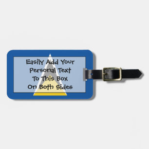 Etiqueta De Bagagem Sinalizador do Santo Lúcia Easy ID Pessoal