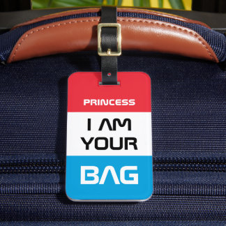 Etiqueta De Bagagem Sinalizador Luxemburgo, viagem /Personalizado Bag
