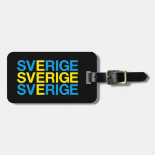 Etiqueta De Bagagem Sinalizador SVERIGE