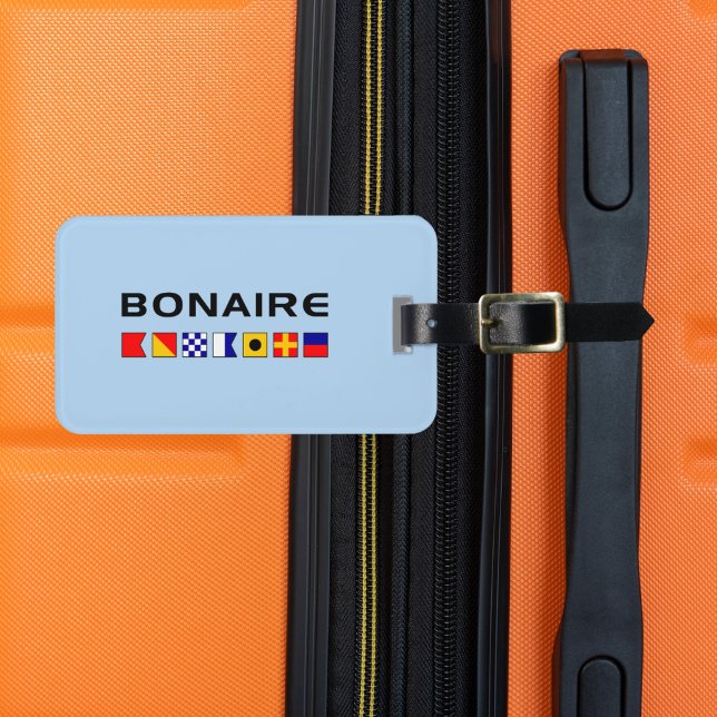 Etiqueta De Bagagem Sinalizadores de navegação marítima marítima Bonai (Criador carregado)