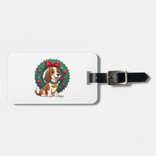 Etiqueta De Bagagem Sinos de Basset Hound