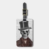 Skeleton Gentleman e Chapéu Superior