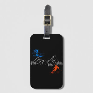 Etiqueta de bagagem SKI SNOWBOARDL