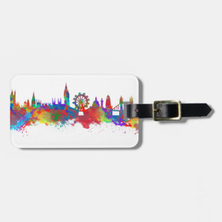 Etiqueta De Bagagem Skyline de Londres