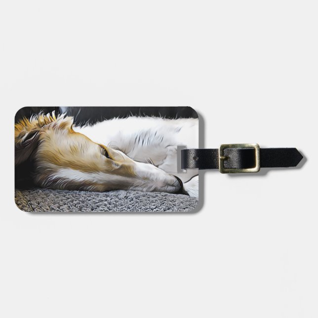 Etiqueta de Bagagem Slumber (Frente Horizontal)