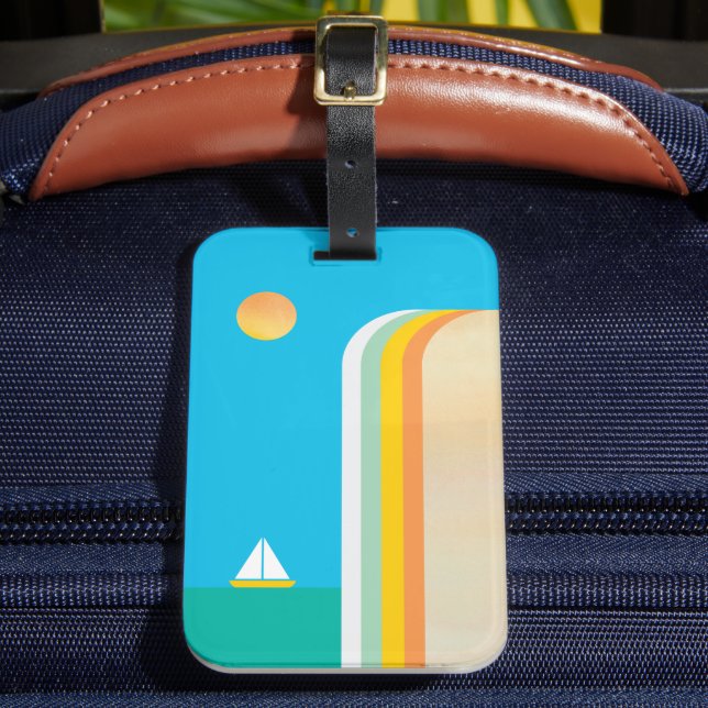 Etiqueta De Bagagem Smooth Sailin (Frente Insitu 2)