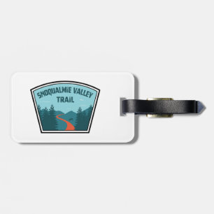 Etiqueta De Bagagem Snoqualmie Valley Trail Washington