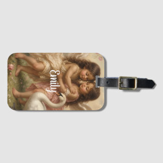 Etiqueta De Bagagem soft feminine angel cherub