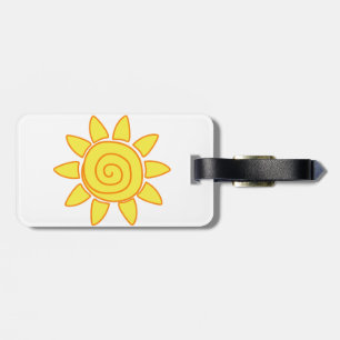 Etiqueta De Bagagem sol