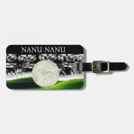 ETIQUETA DE BAGAGEM SOL NA LUA