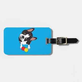 Etiqueta De Bagagem Soldado a Boston Terrier