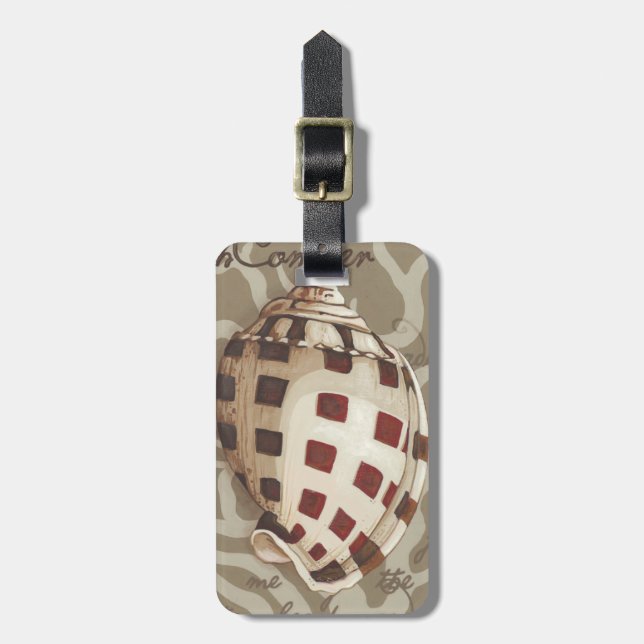 Etiqueta De Bagagem Sonnet à beira-mar I (Frente Vertical)