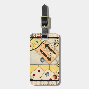 Etiqueta De Bagagem Sorteio de Jogos de Chance