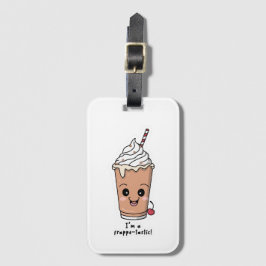 Etiqueta De Bagagem Sou Frappe-tastic | Frappe com creme chicote