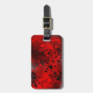 Etiqueta De Bagagem Spray Paint Splatter Effect Luggage Tag