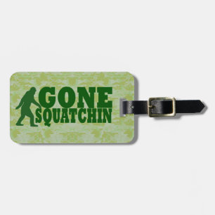 Etiqueta De Bagagem Squatchin ido