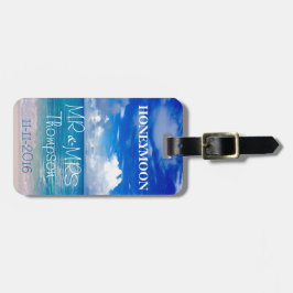 Etiqueta De Bagagem Sr. & Sra. da lua de mel | do Tag | da bagagem do